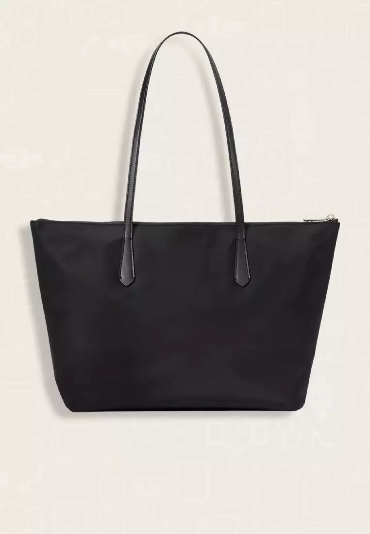 Kate Spade Kitt Nylon Medium Tote Black