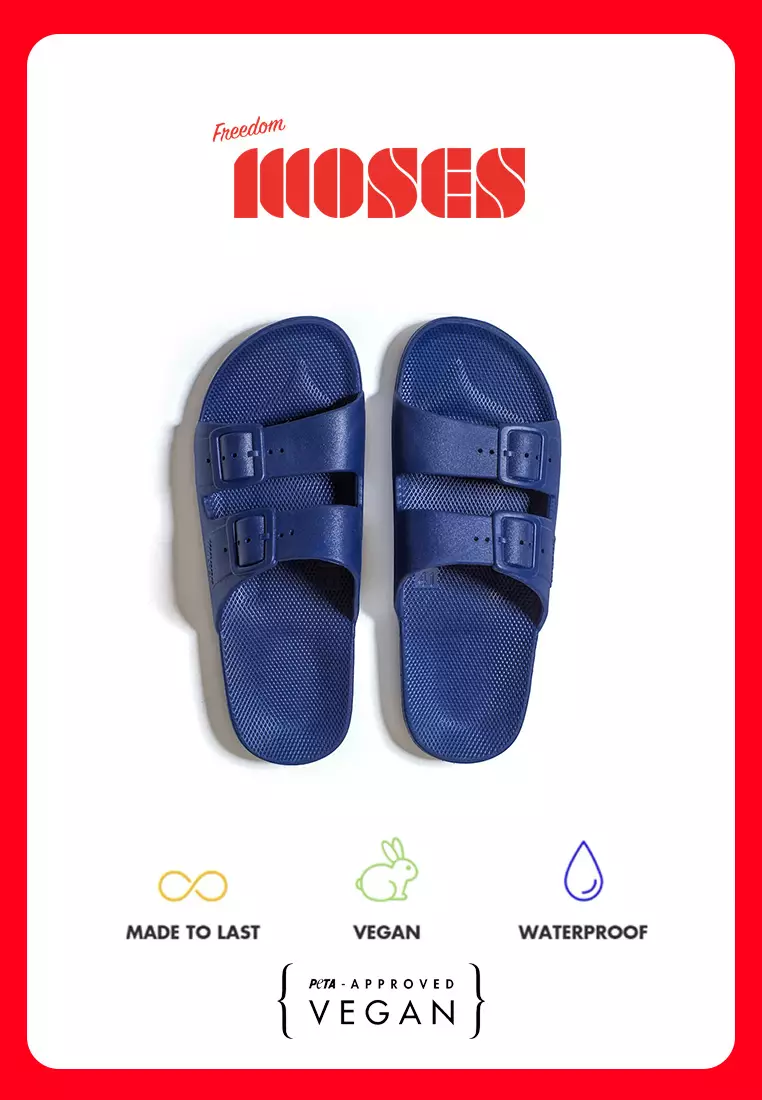 Discount on Freedom Moses  shoes - SKU: Freedom Moses Kids Navy