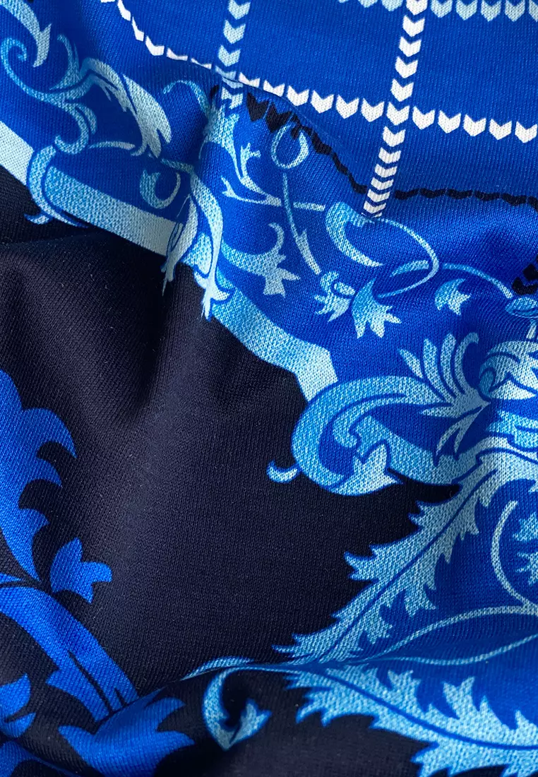 Crocodile DIAMOND 1795 Blue - Kaos Kerah Pria Men Polo Original Relax fit - Katun