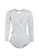 A-IN GIRLS white Sexy Gauze Polka Dot One-Piece Swimsuit A7775USF17EDF5GS_4