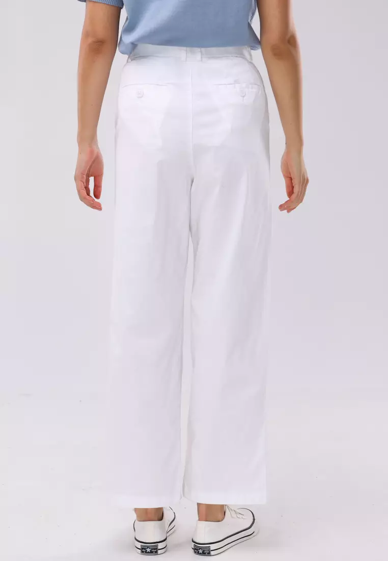 Colored Wide Leg Pants Ladies