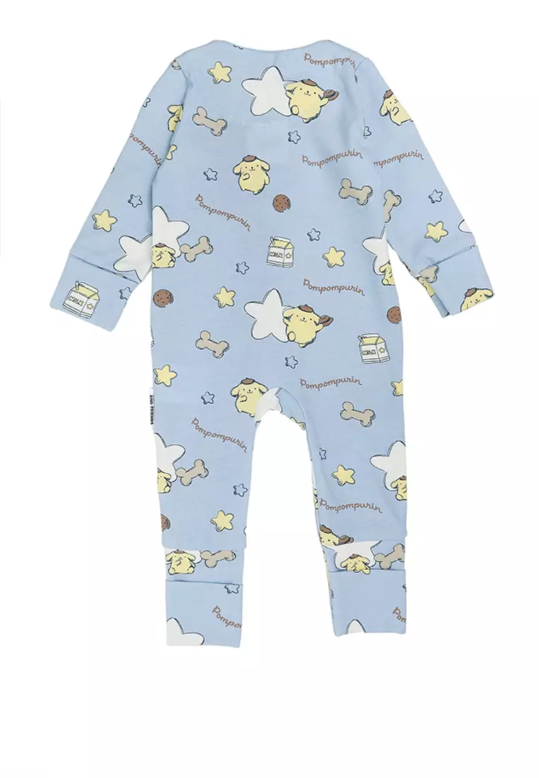 The Long Sleeve Zip Romper Licensed