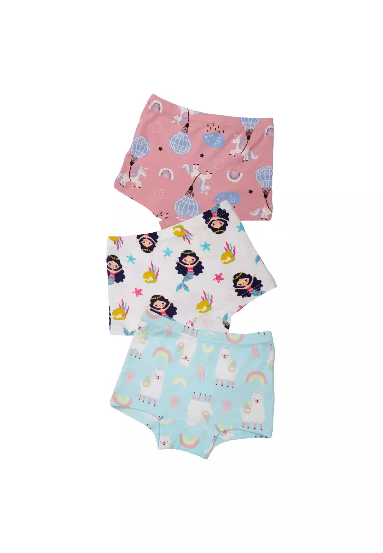 Meet My Feet Move Beth - Boyshorts Underwear for Girls