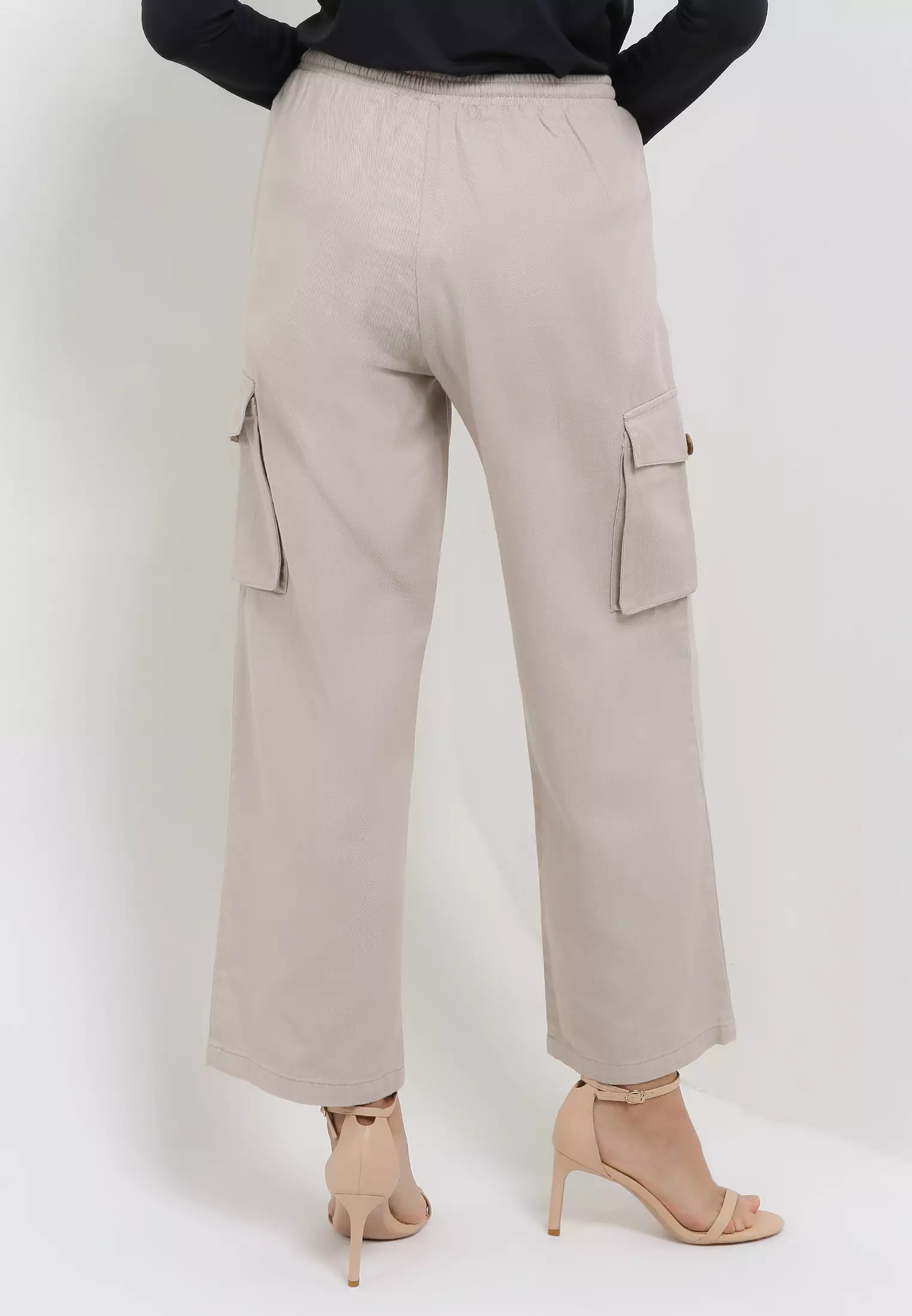 MFMW Ladefaro Celana Panjang Cargo Light Beige