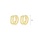 Glamorousky silver 925 Sterling Silver Plated Gold Simple Personality Geometric Double Layer Ear Clips 1E97EAC9D25AD2GS_2