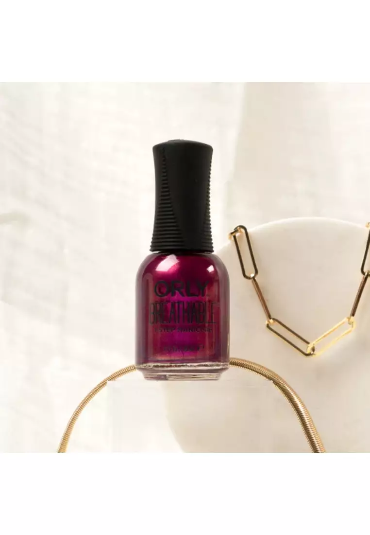 Orly Breathable Nail Polish + Treatment - Don't Take for Garnet 18ml [OLB2060039]