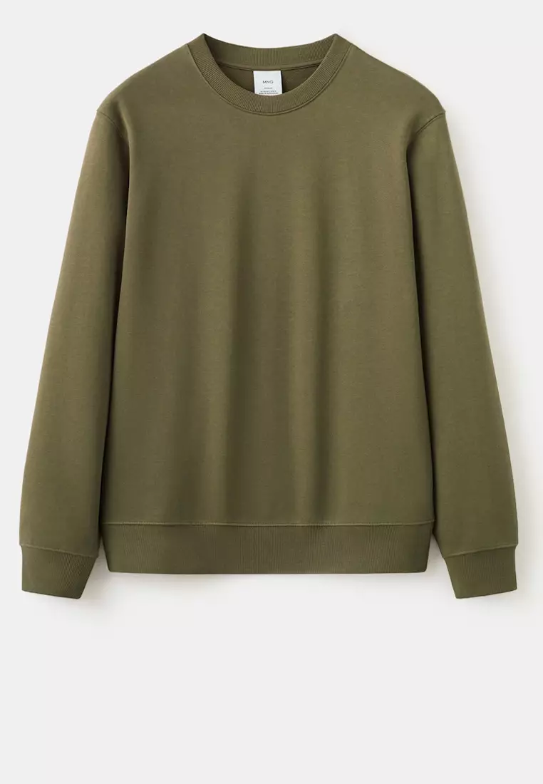 100% Cotton Regular-Fit Sweatshirt