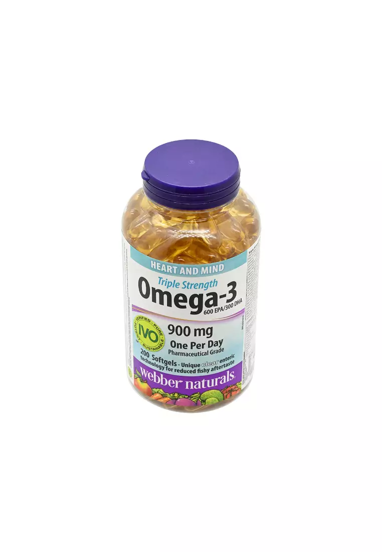 WEBBER NATURALS Triple Strength Omega-3 200capsule(s)