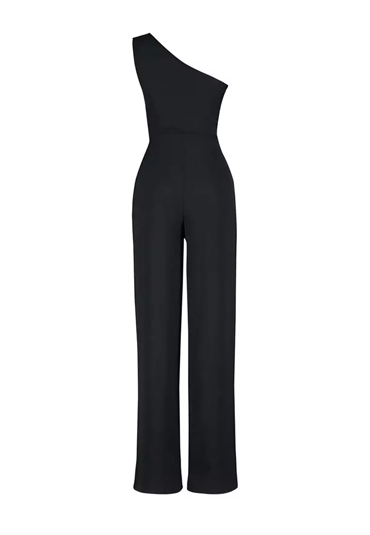 Asymmetrical Detailed Jumpsuit