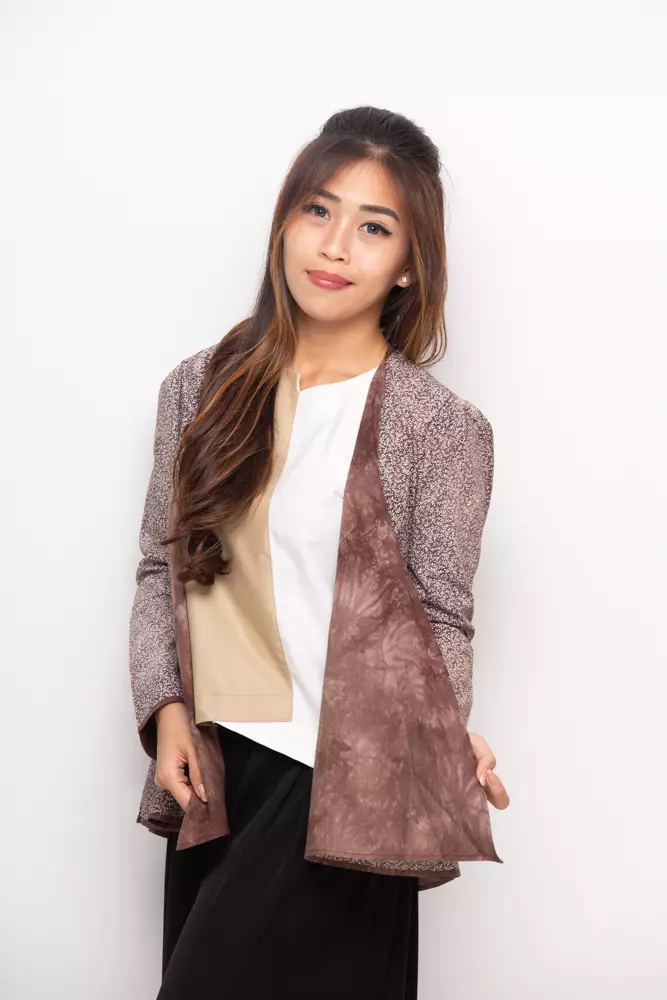 Senny Reversible Jacket In Brown