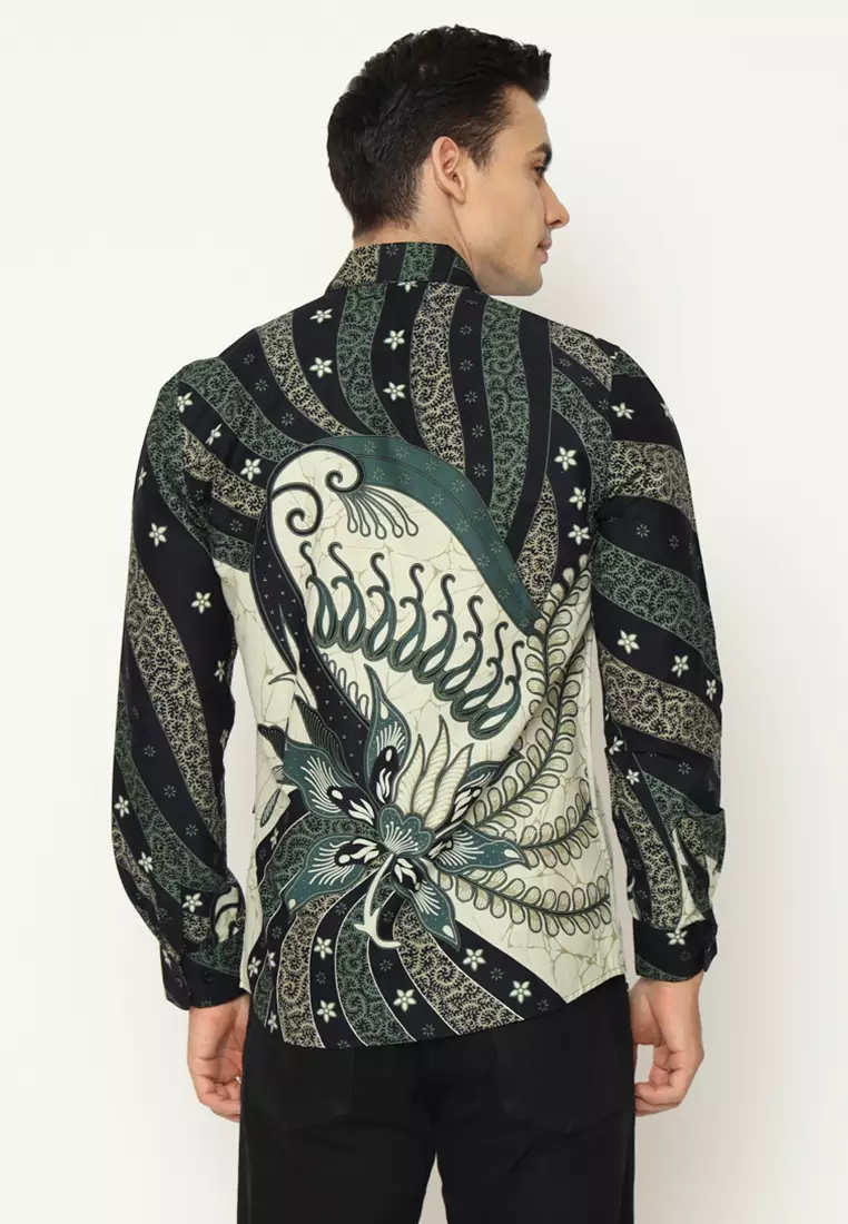 AKSA BATIK KEMEJA PANJANG FURING HARISH HYUNA