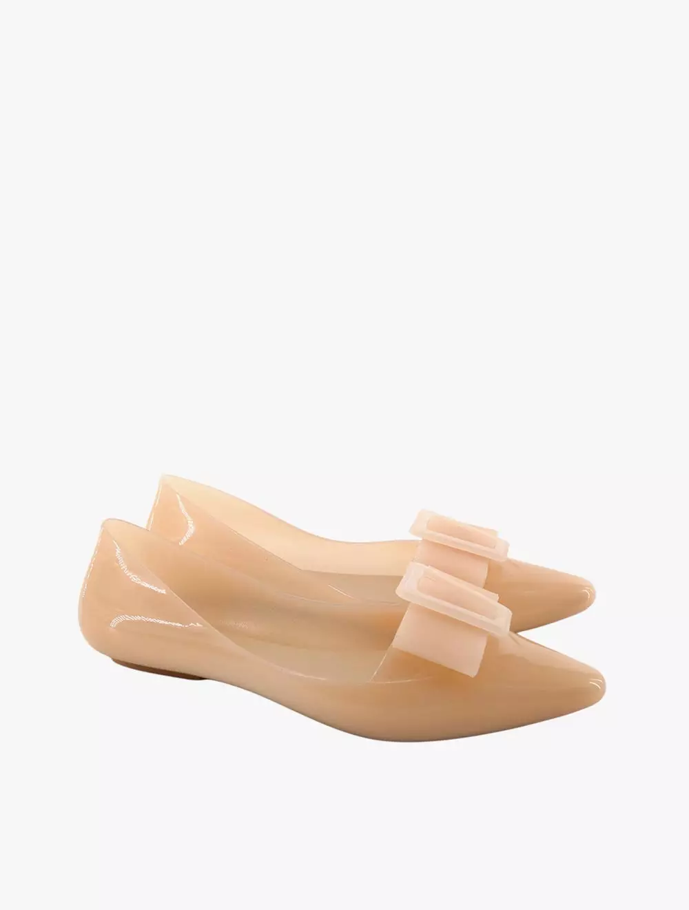 Payless Chrissie Womens Frances Jelly Flats - Nude_15