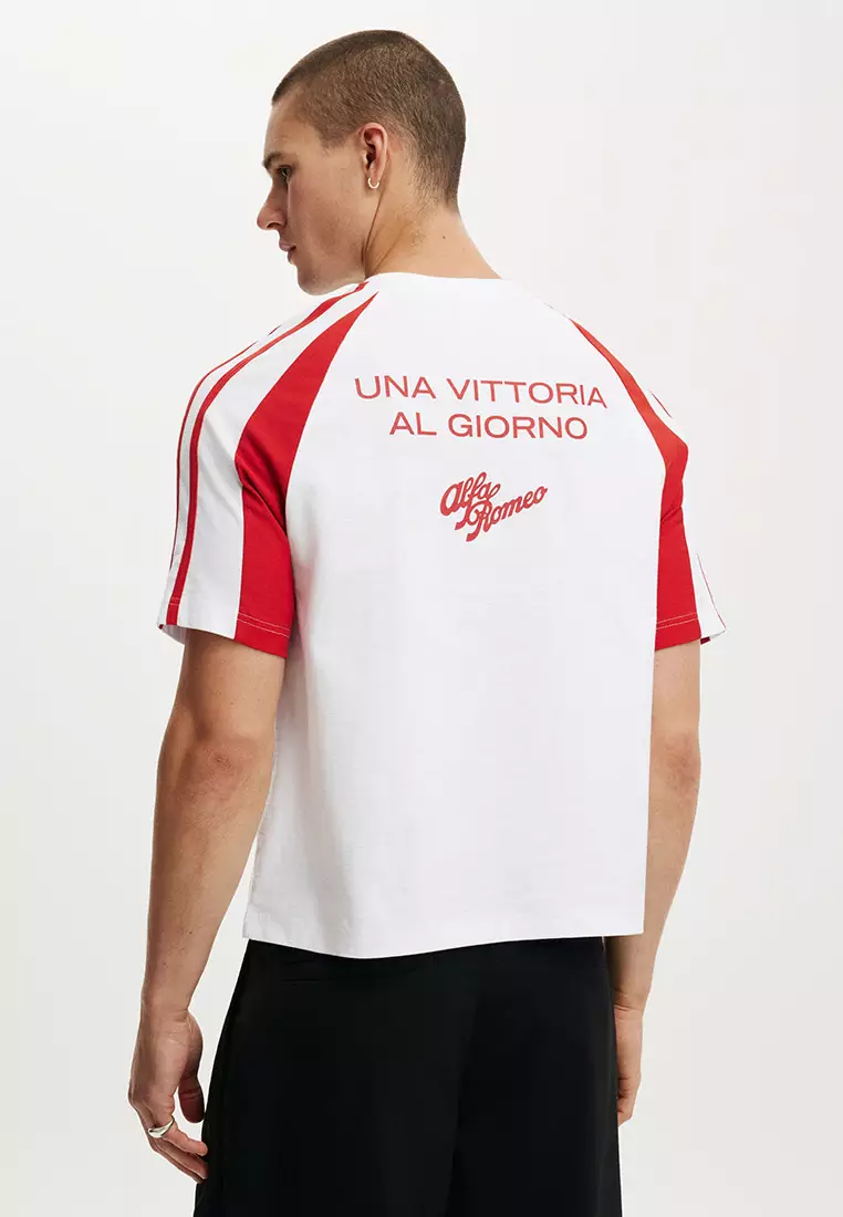 Cropped Fit Alfa Romeo T-Shirt