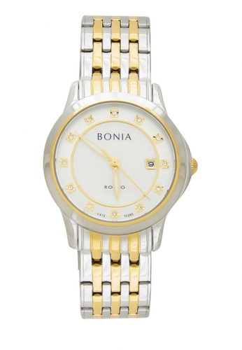Bonia BNB 10280-2157 Jam Tangan Wanita - Gold Silver