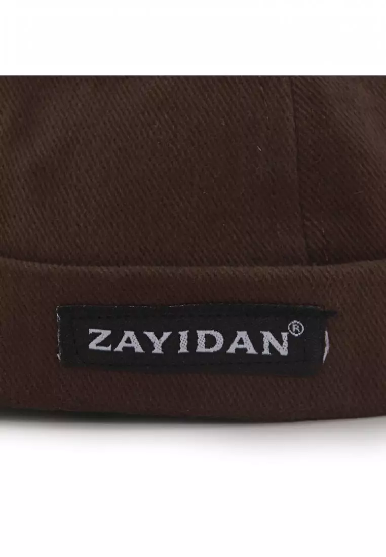 Zayidan Peci Topi Muslim Pria Mikihat - Cokelat
