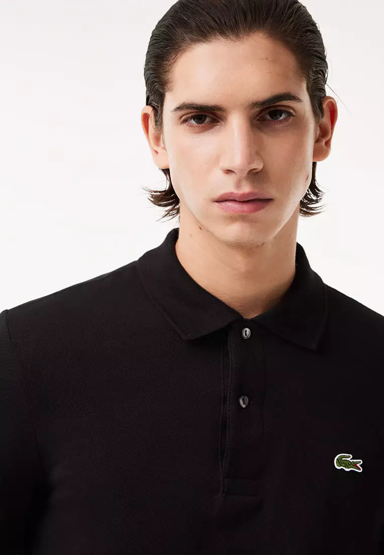 Original L.12.12 Long Sleeve Cotton Polo Shirt