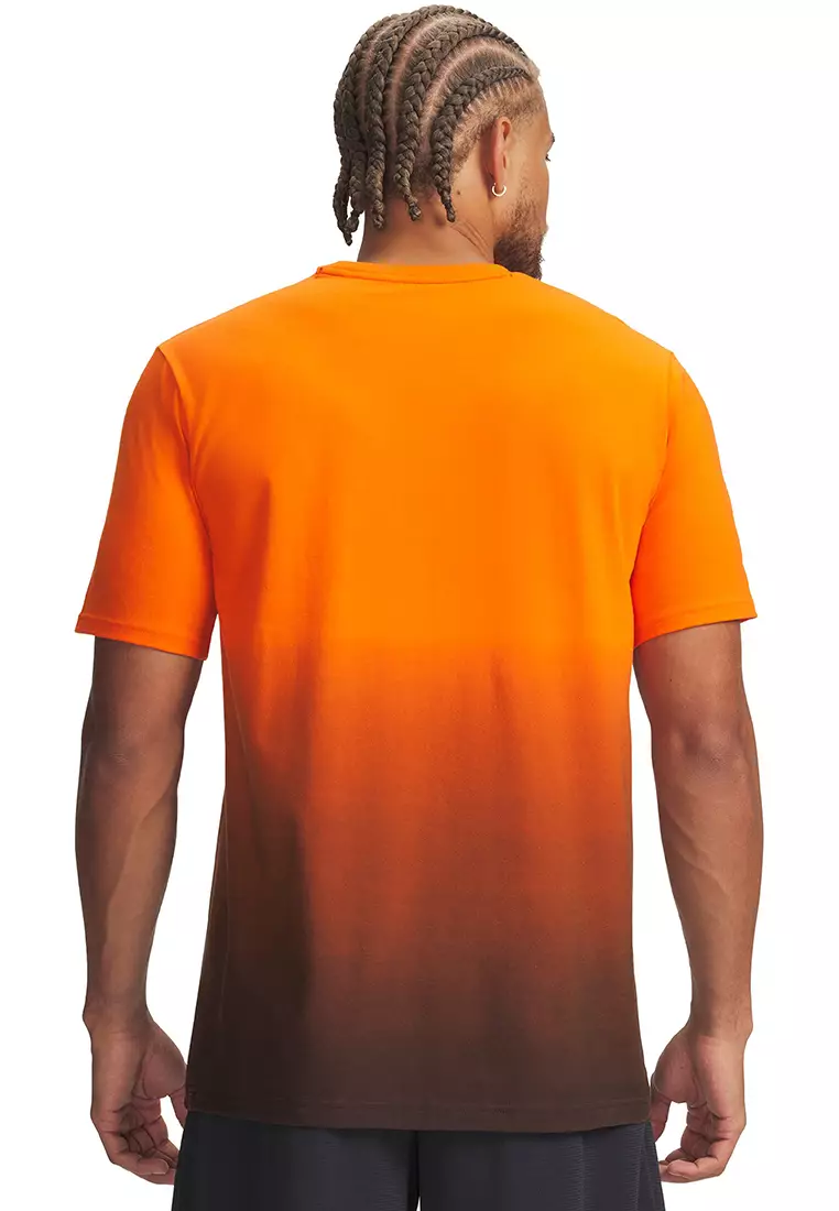 Hoops Triple Logo Men's Short Sleeves T-Shirt