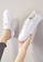Twenty Eight Shoes white Basic Leather Lace Up Sneakers RX8253 483DCSHF72CD0BGS_3