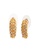 estele gold Estele Gold Plated Streamlined Stud Earring with Crystal for Women 6FDE8AC8308E7BGS_2