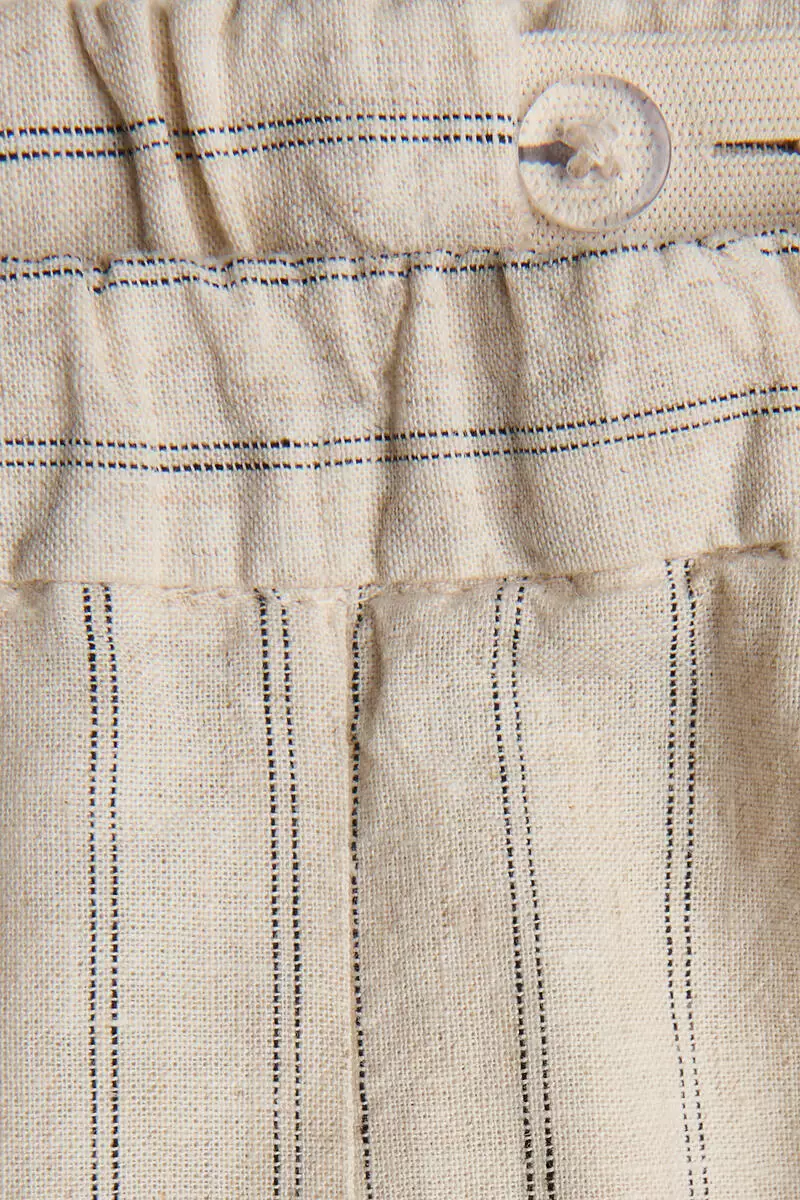 2-piece linen-blend set