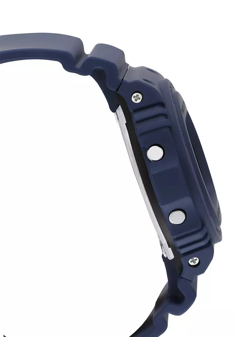 Casio G-Shock - Jam Tangan Pria - Blue - Resin Strap - DW-5700BBM-2DR