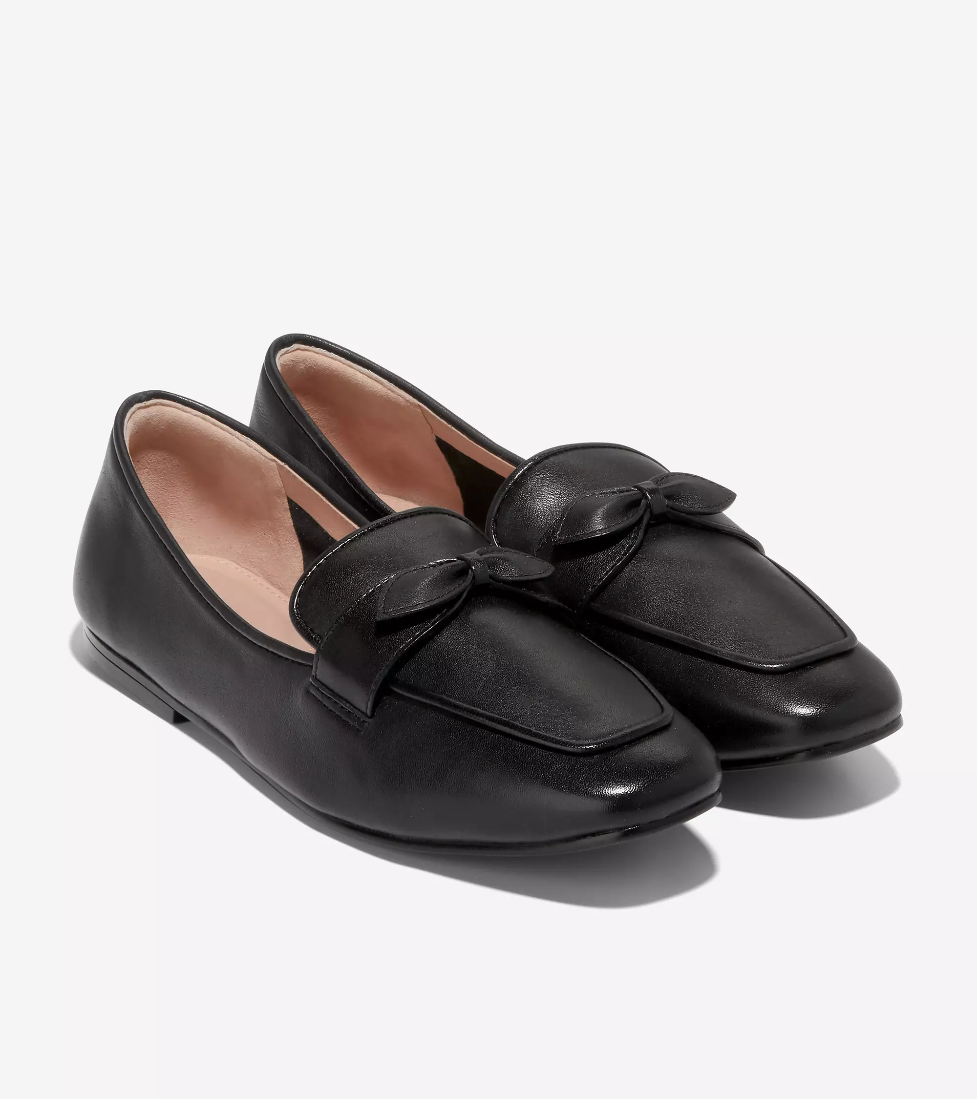 Cole Haan Woman Ch York Bow Loafer:Black Ltr - Sepatu Wanita (Hitam)
