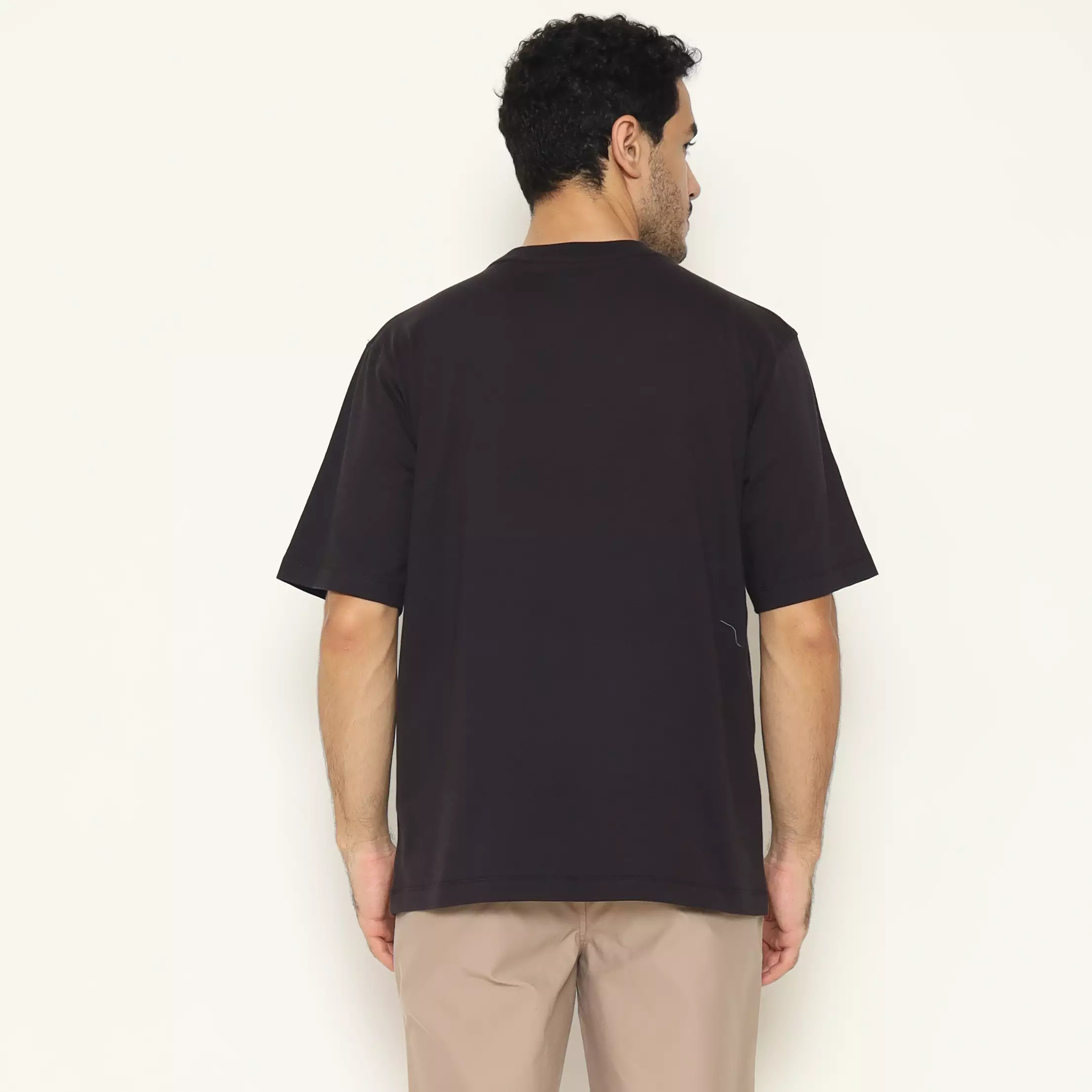 AMK Tshirt Polos Oversized  Pendek TS Sergei S/S Black