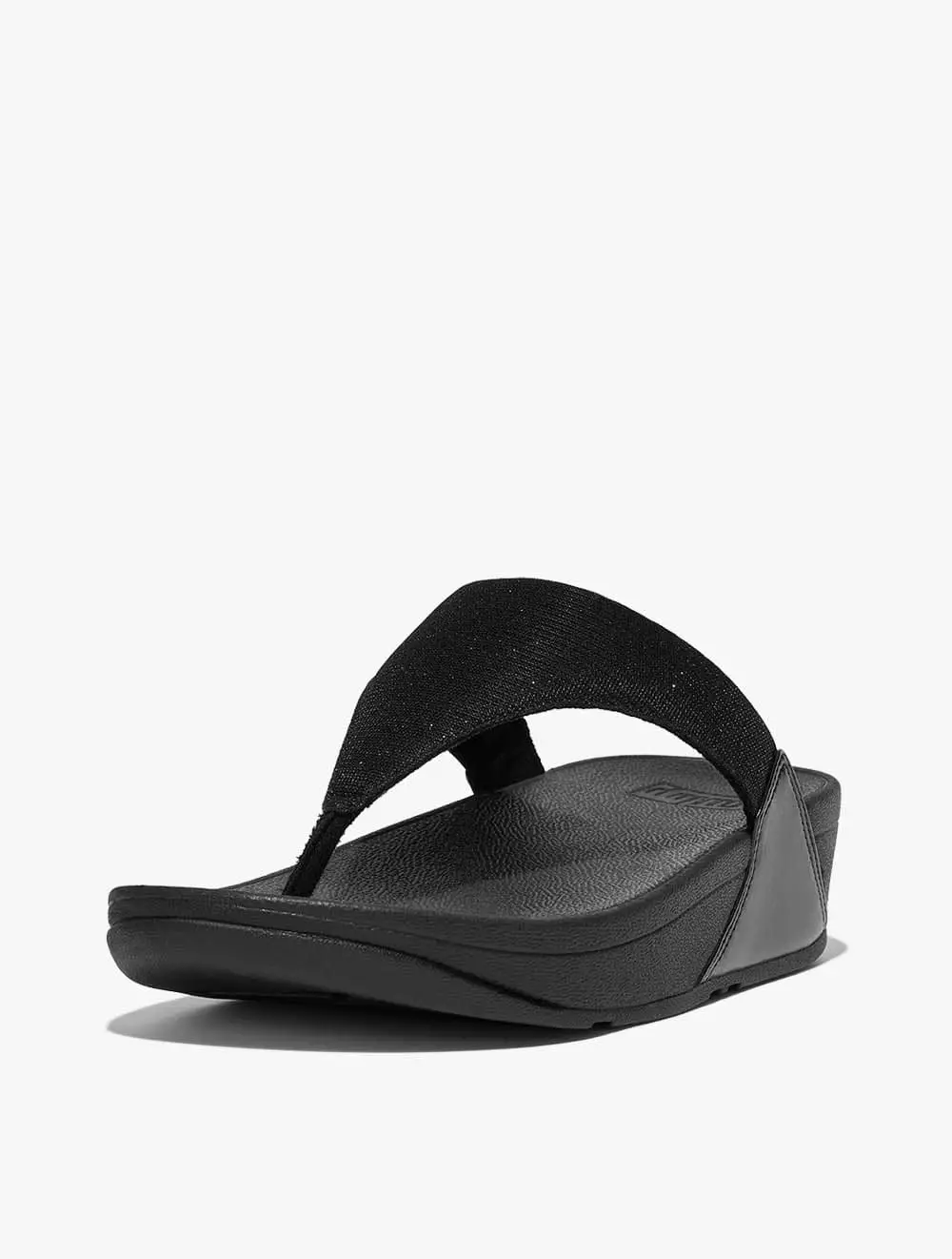 Jual Fitflop Fitflop Lulu Shimmerlux Toe Post Sandals All Black Original 2024 Zalora Indonesia