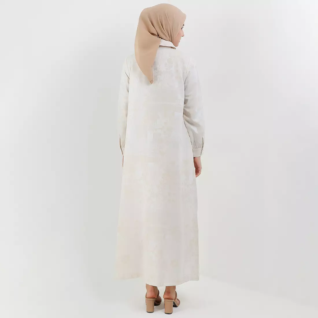 MFMW Waheeda Dress Gamis Cream