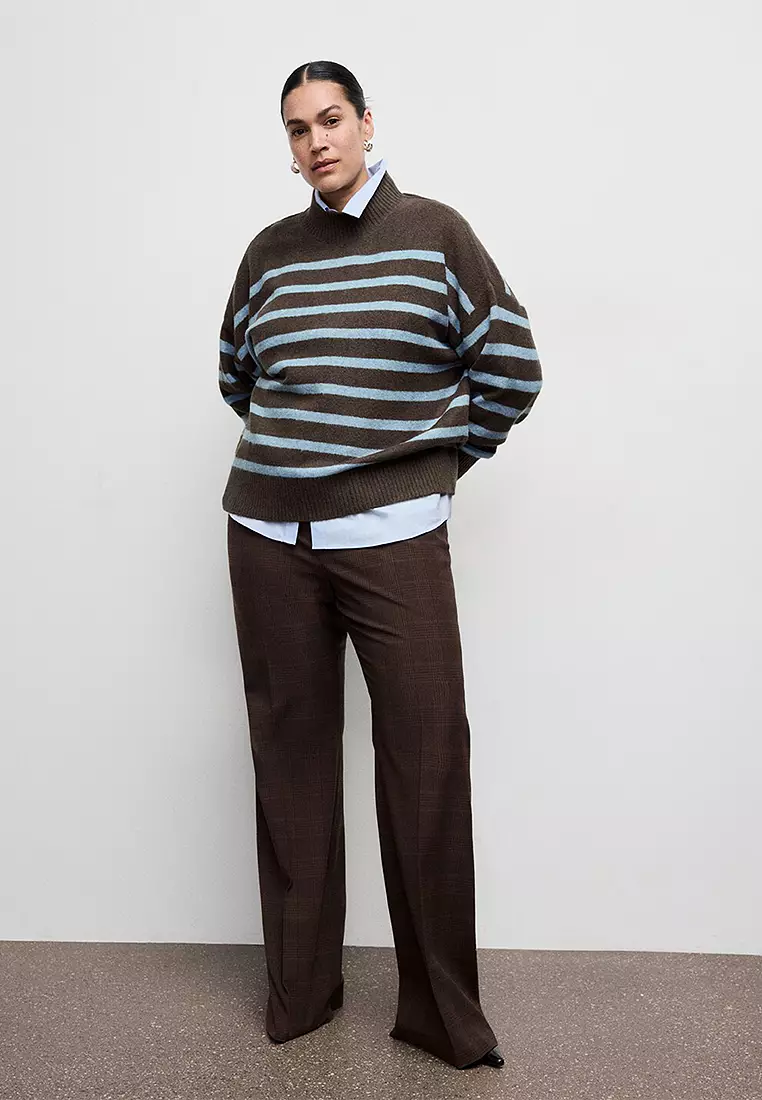 Oversized Striped Sweater