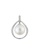 TOMEI white TOMEI Pendant, Diamond Pearl White Gold 750 (P5432) A6FACACDD4BE19GS_1