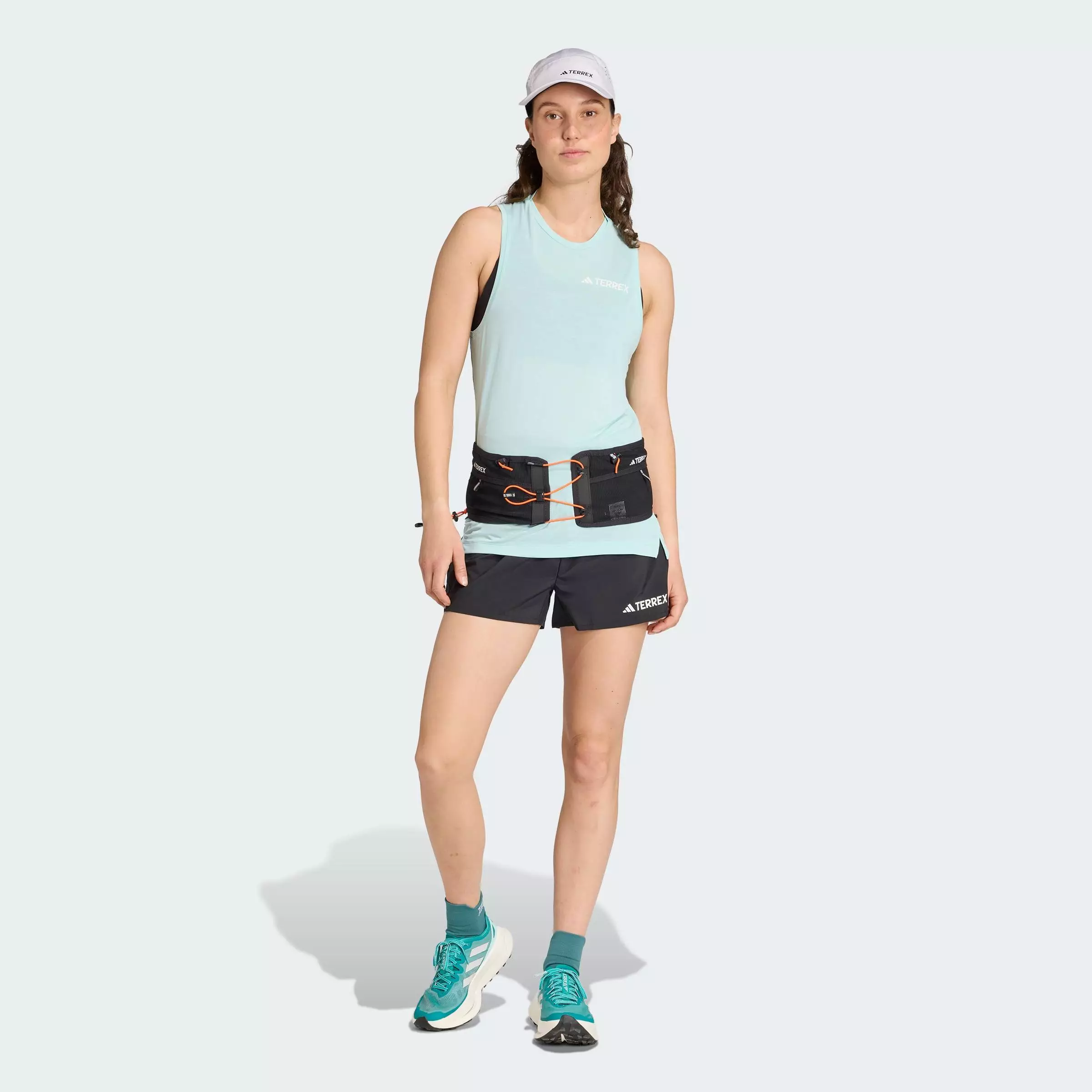 Hiking Terrex Xperior Climacool+ Tank Top Women Turquoise JN3896