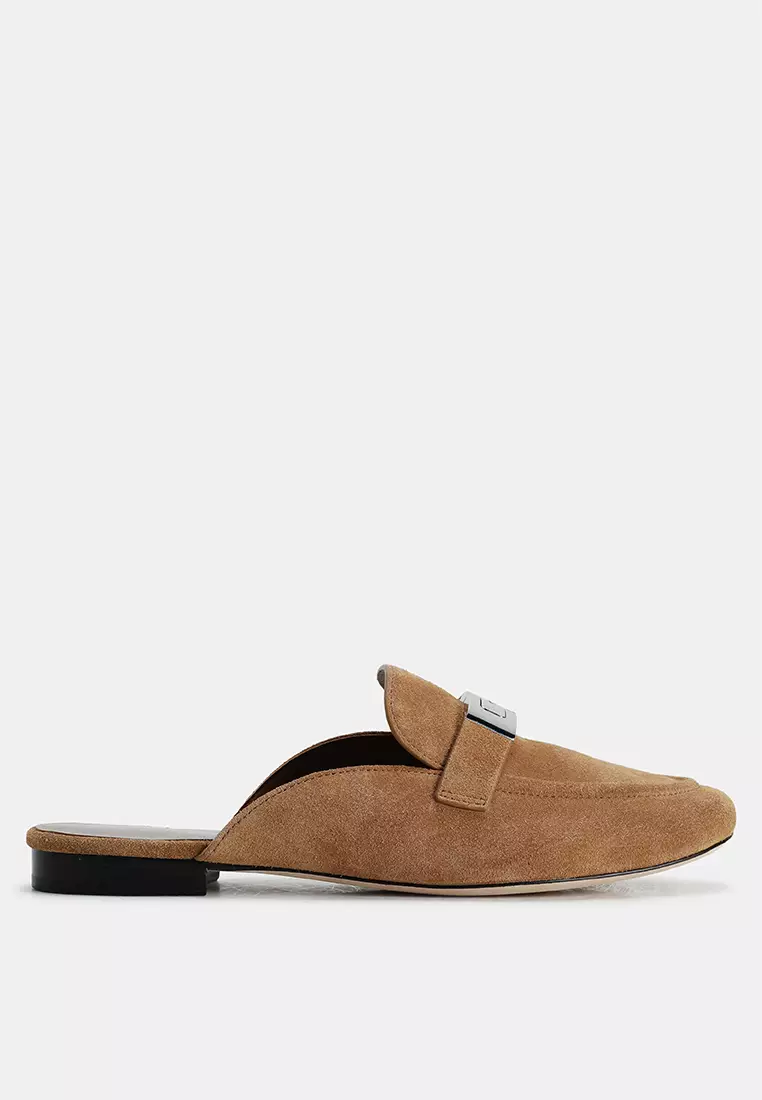 Leelee Loafer Mules
