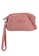 Bagstationz pink Crinkled Nylon Wristlet Pouch 1A2A2AC50BE2BFGS_1