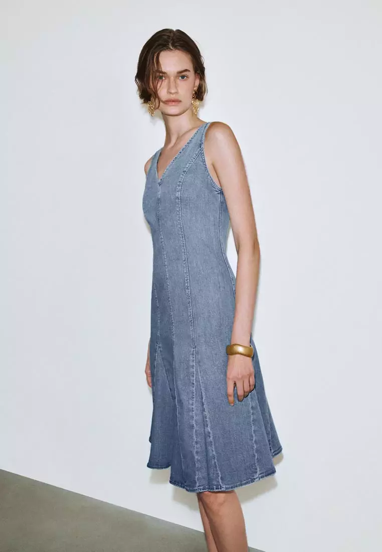 牛仔连衣裙