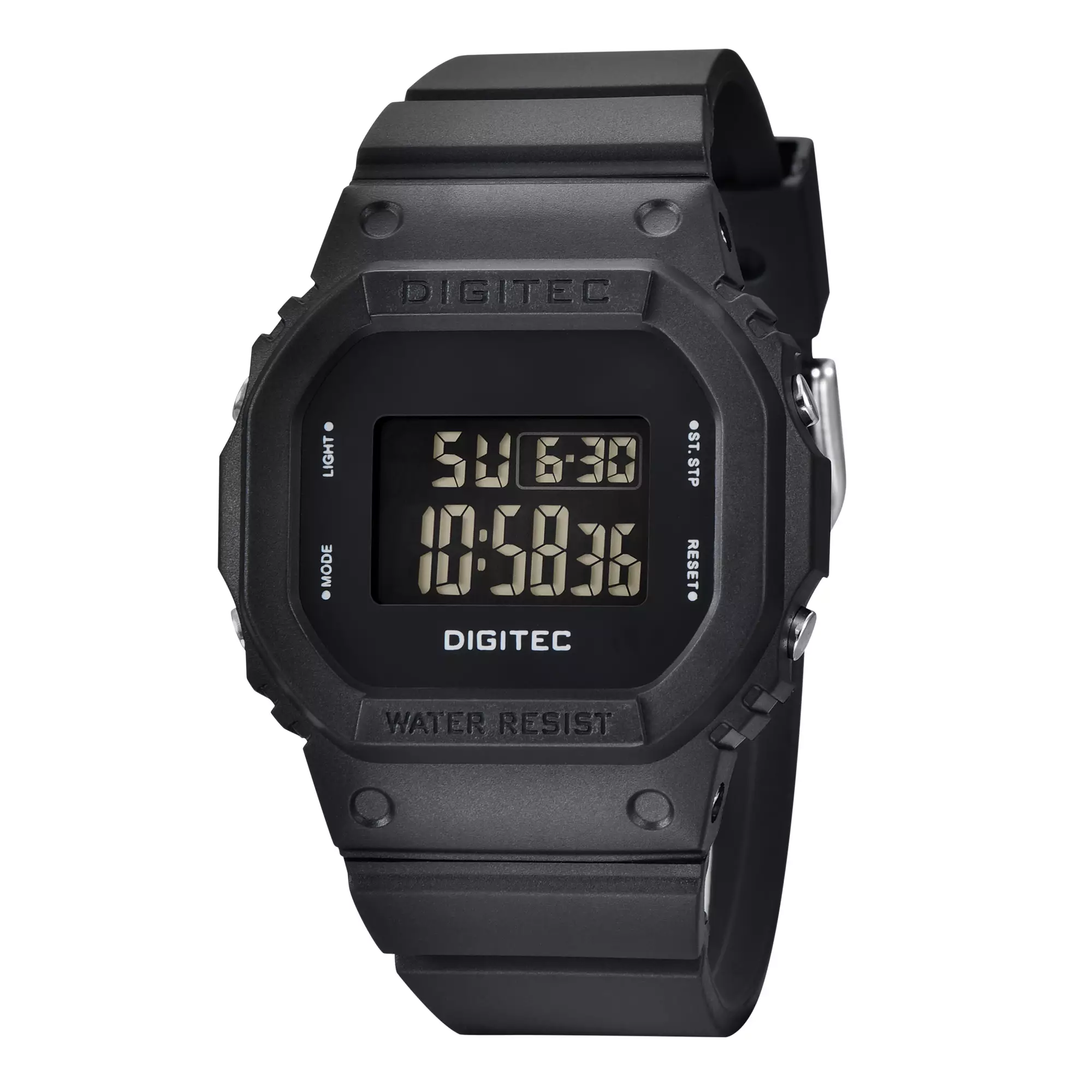 DIGITEC Jam Tangan Digital Wanita BDG-7024T Water Resistant - BK4B Black