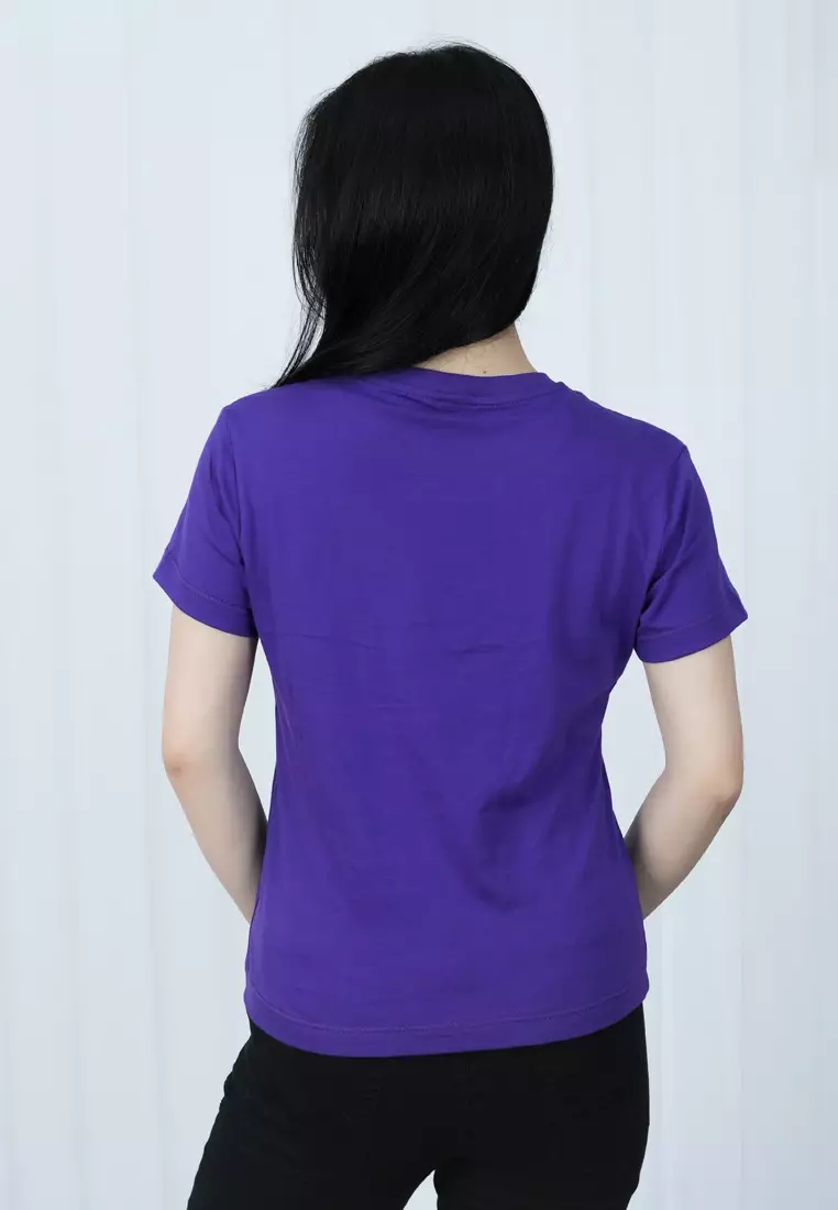 LGS - Kaos Wanita - Lengan Pendek - Motif Polos - Color Series - LTS.001