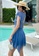 A-IN GIRLS blue Sexy Gauze Open Back One-Piece Swimsuit 7F6ABUS1F7238AGS_5