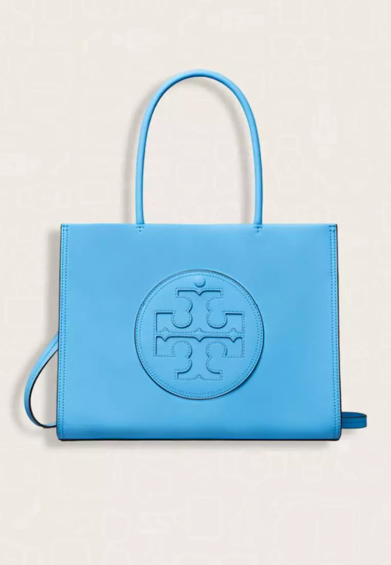 Tory Burch Small Ella Bio Tote Blue Azure