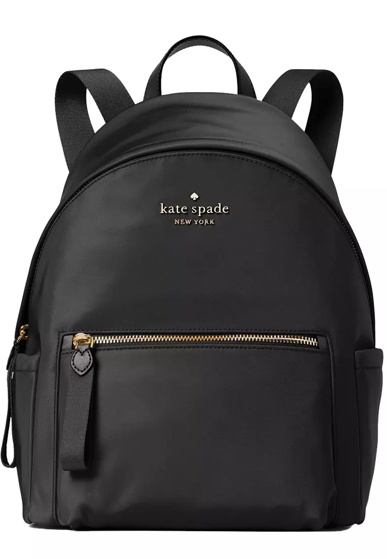 black backpack bag