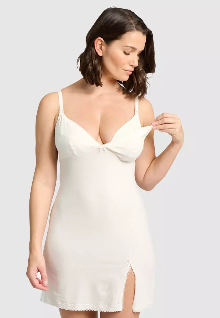 Nursing best sale nighties cotton