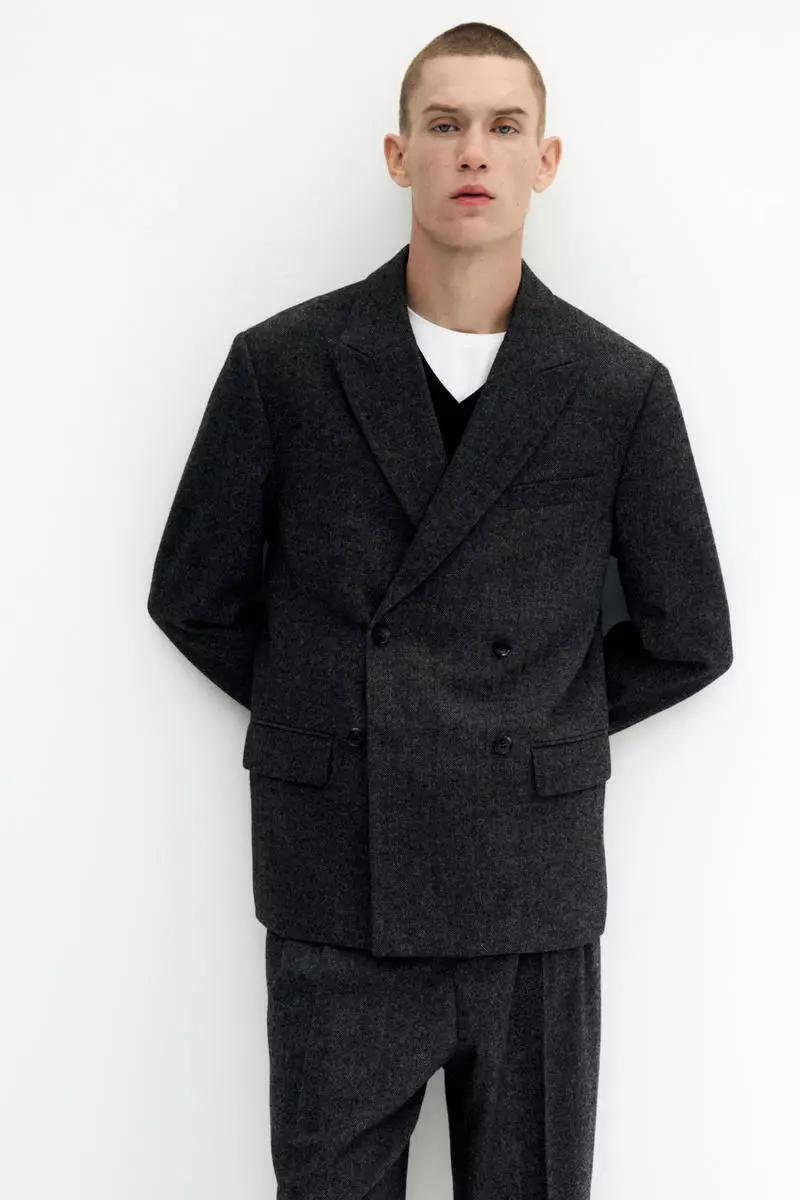 Relaxed Fit Double-breasted jacket