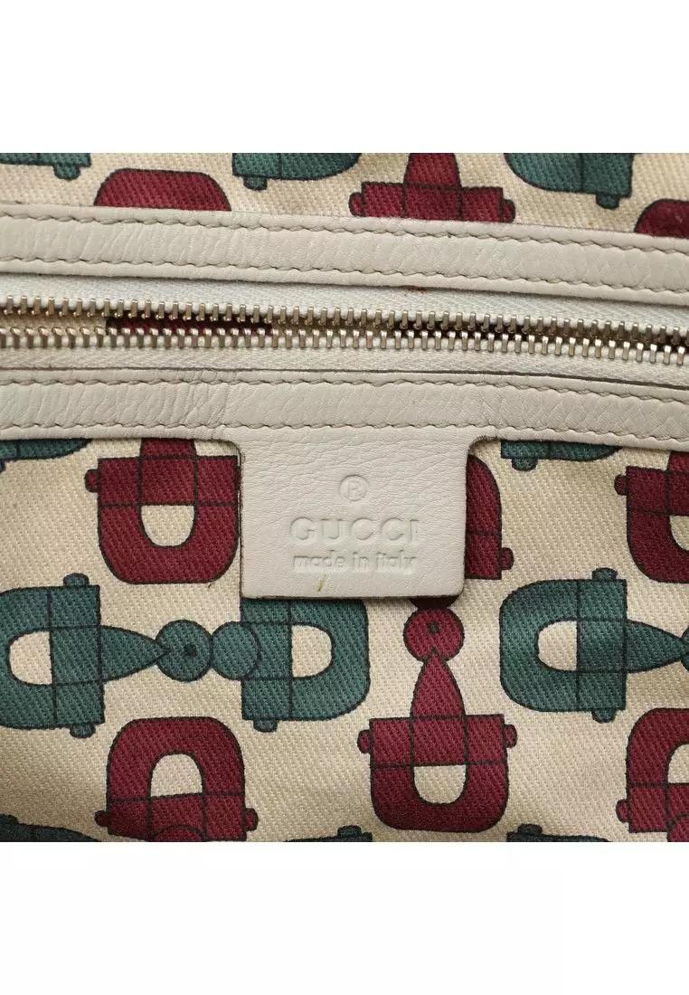 Pre-Loved Gucci Guccissima Horsebit Pelham Shoulder Bag