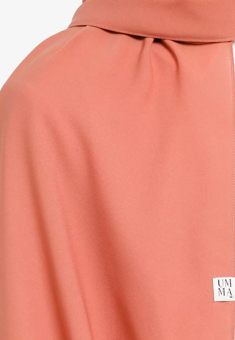 Almas Basic Scarf in Dust Brick Brown