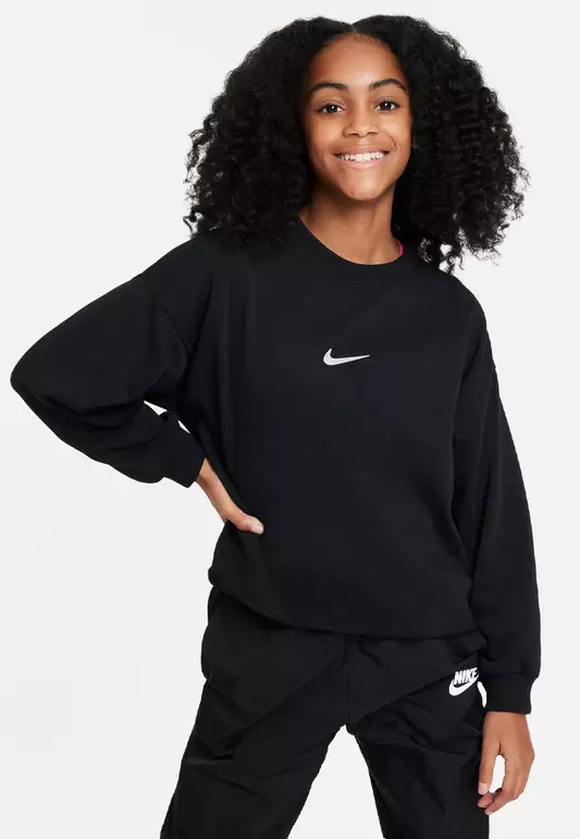 Big Kids' (Girls') Dance Dri-FIT Fleece Crew