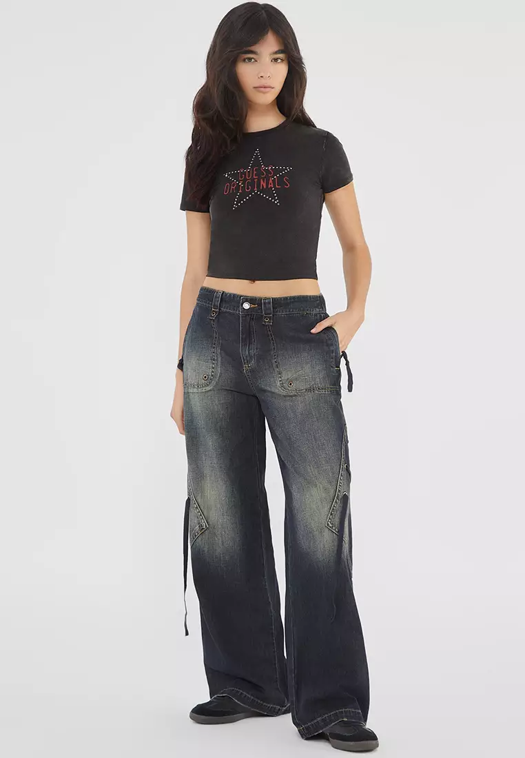 Originals Cargo Denim Lace