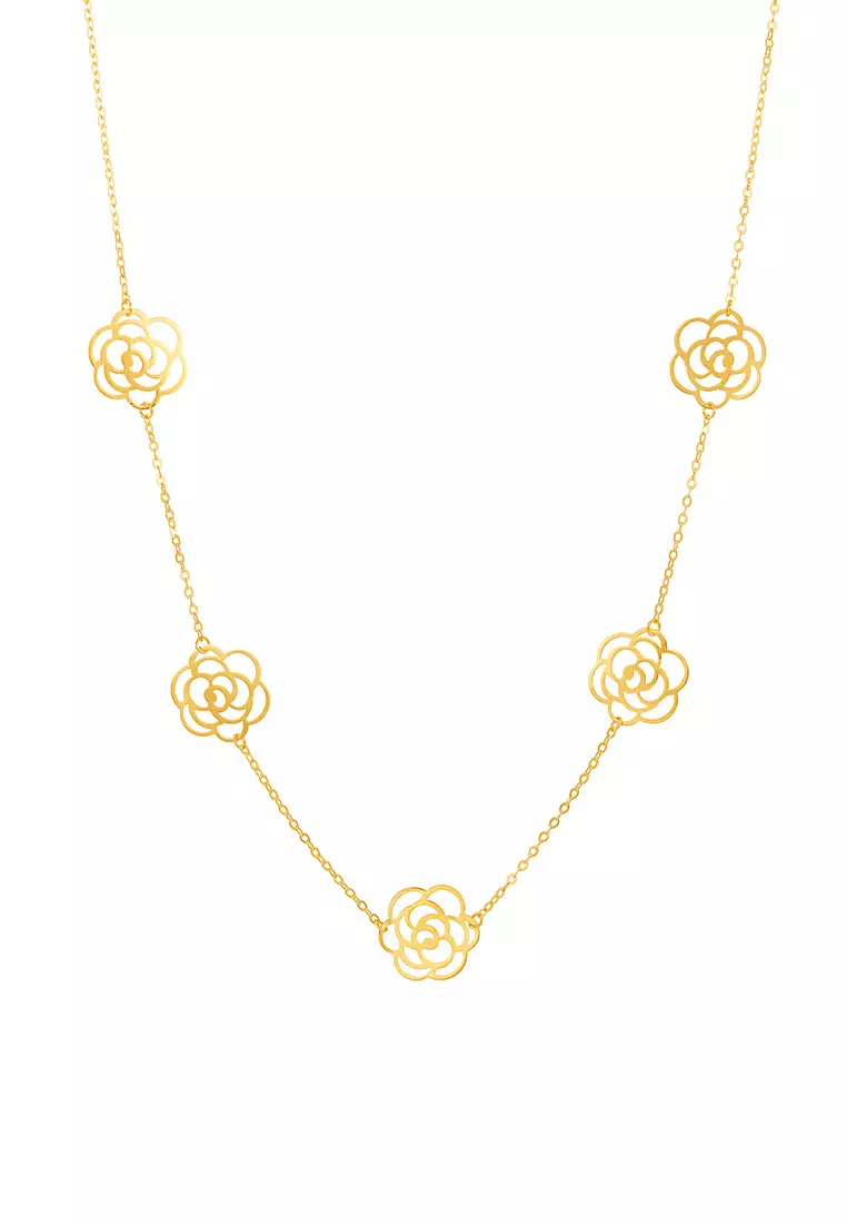 HABIB 916/22K Yellow Gold Necklace AXN090424