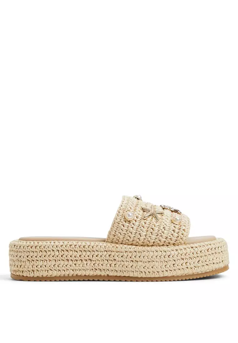 Discount on ALDO  shoes - SKU: Corallo Platform Wedge Sandals