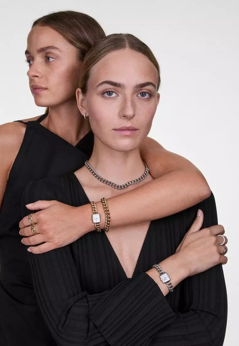 Jolie Chain Silver   - Women Watch stainless steel watch DW Official Authentic Original jam tanggan perempuan DW jam tangan