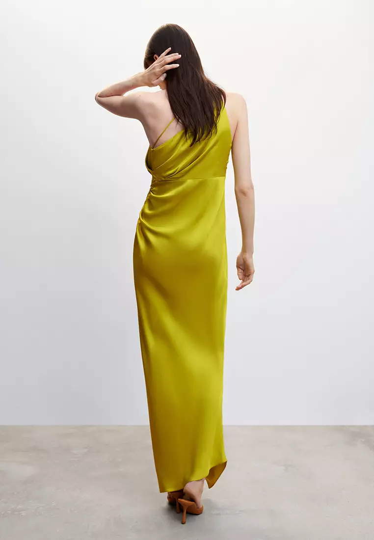 Mango yellow dress outlet